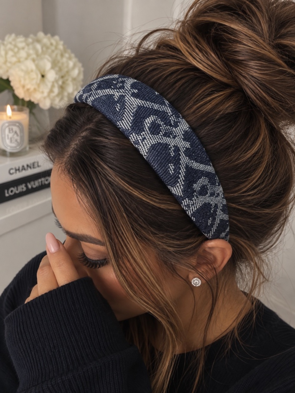 Navy Blue CD Headband NEW (!)